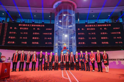 热烈：豴p电子股份在上交所主板成功上市