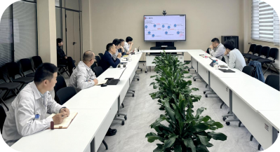 董事长、总经理应思斌赴江苏公司调研兴福电子与pp电子二期项目推进情况
